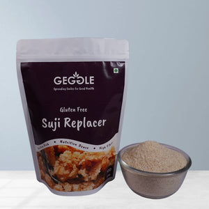 GEGGLE GLUTEN FREE SUJI REPLACER 500 GM - SuperMarcheStore
