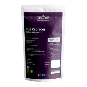 GEGGLE GLUTEN FREE SUJI REPLACER 500 GM - SuperMarcheStore