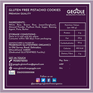 GEGGLE PISTACHIO COOKIES 145 GM - SuperMarcheStore