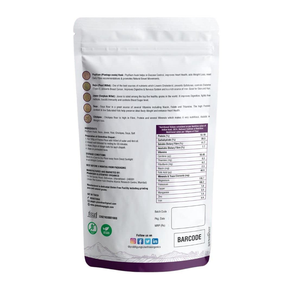 GEGGLE PREMIUM MULTIGRAIN FLOUR 1 KG - SuperMarcheStore