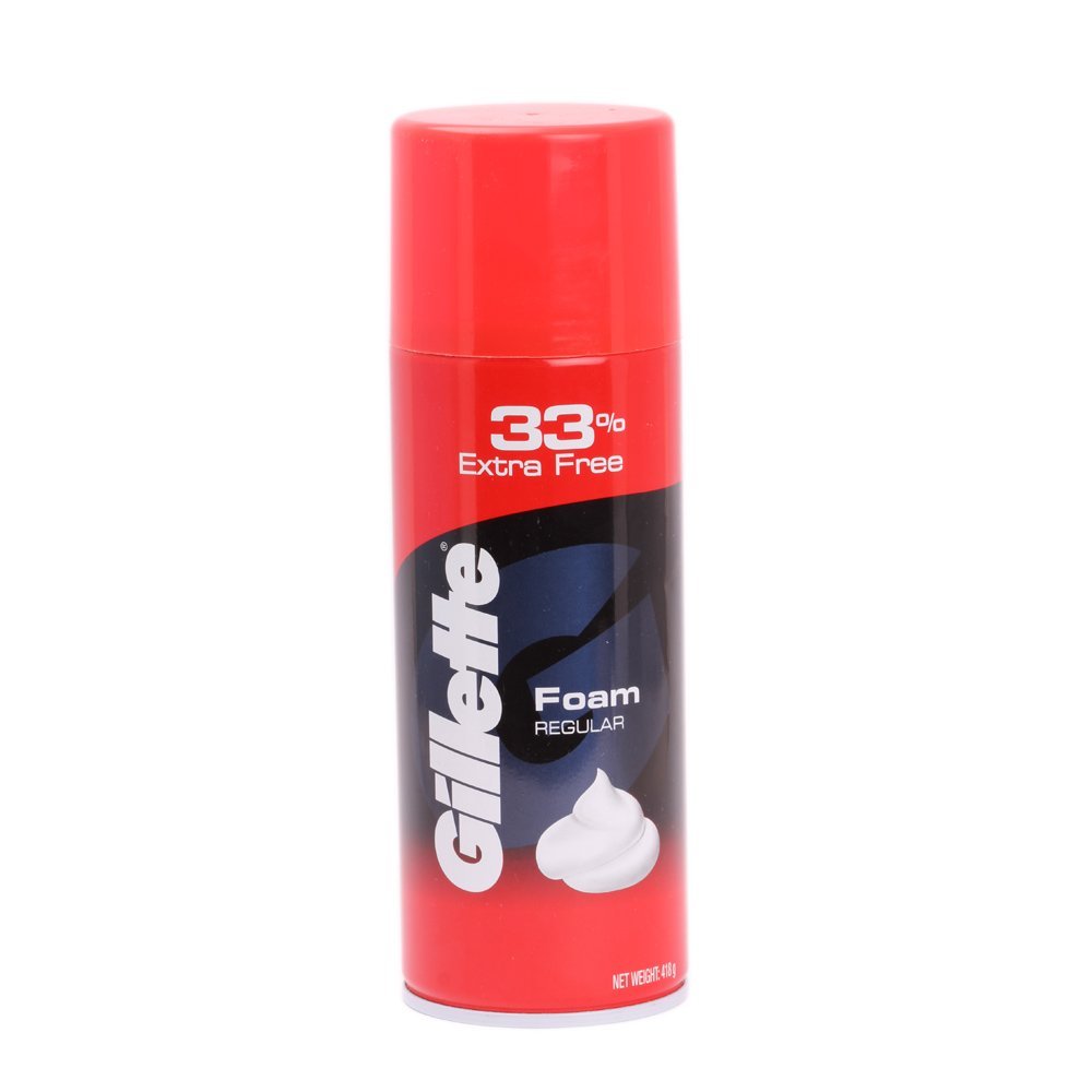 gillette - foam - regular - 418 - gm - SuperMarcheStore