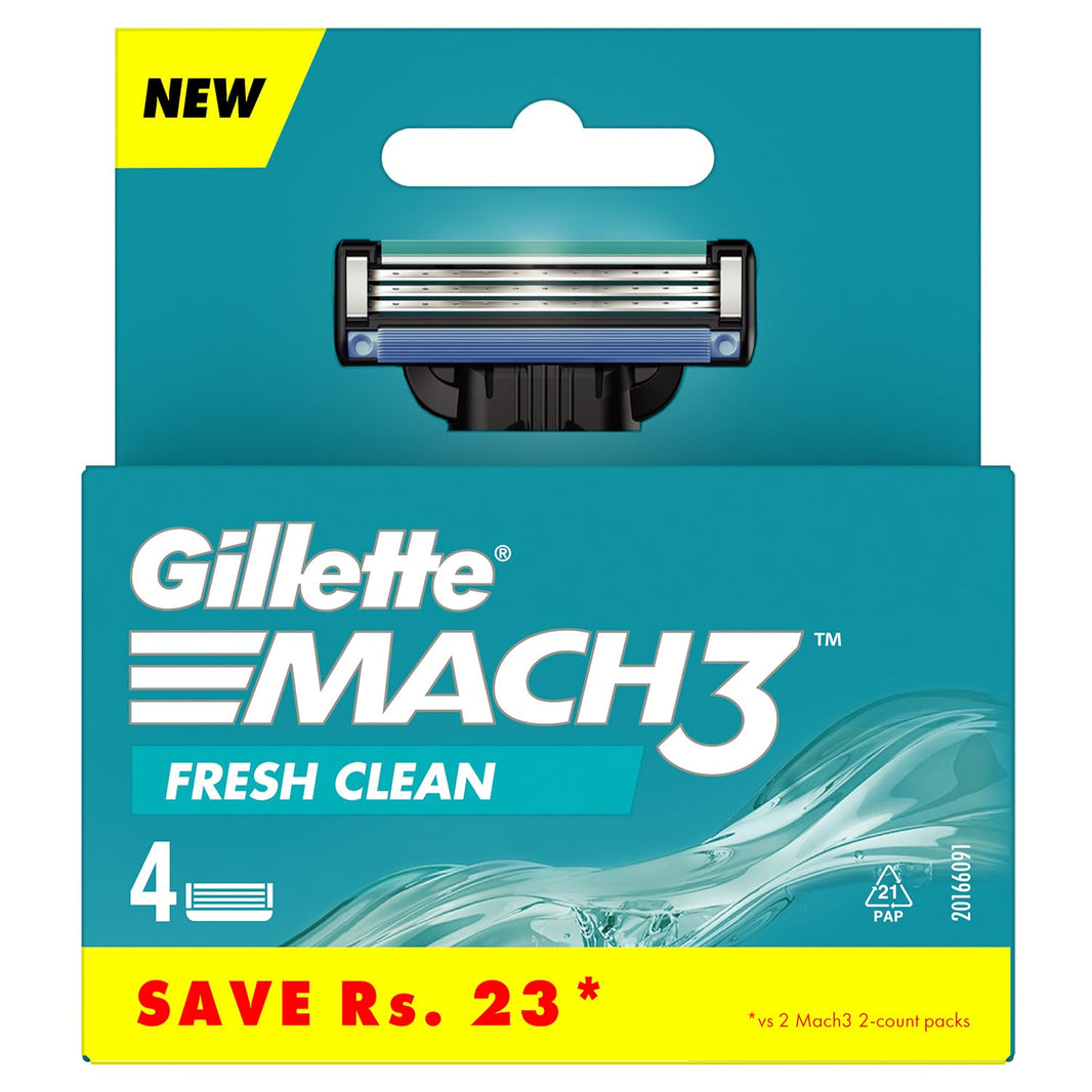 GILLETTE MACH 3 CART 4S - SuperMarcheStore