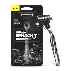 GILLETTE MACH 3 CHARCOAL RAZOR 1N - SuperMarcheStore
