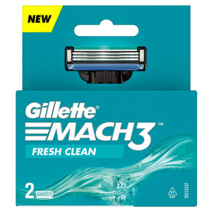 GILLETTE MACH3 CARTRIDGES 2NOS - SuperMarcheStore