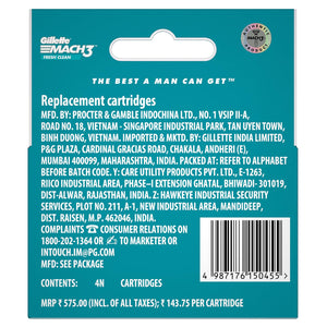 GILLETTE MACH3 START CARTRIDGES 4N - SuperMarcheStore