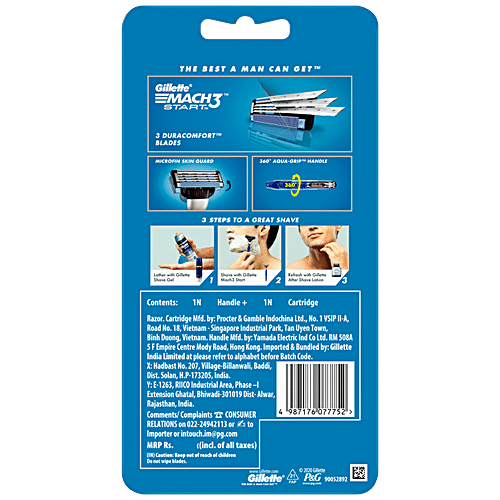GILLETTE MACH3 START RAZOR - SuperMarcheStore