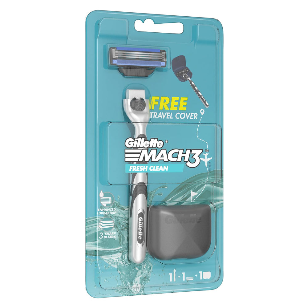 GILLETTE MACH3 TURBO PLUS RAZORS 1N - SuperMarcheStore