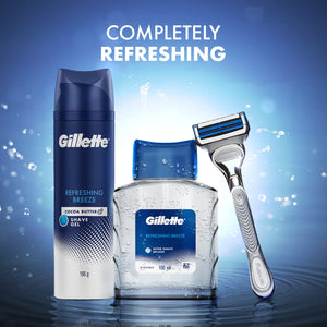 GILLETTE REFRESHING BREEZE AFTER SHAVE SPLASH 100 ML - SuperMarcheStore