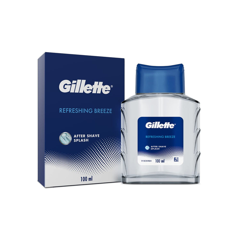 GILLETTE REFRESHING BREEZE AFTER SHAVE SPLASH 100 ML - SuperMarcheStore