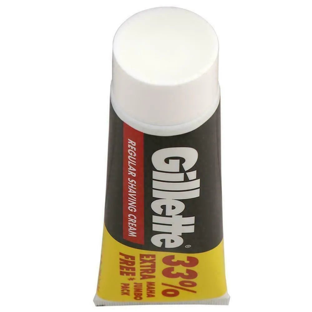 GILLETTE REGULAR SHAVING CREAM 70 GM - SuperMarcheStore
