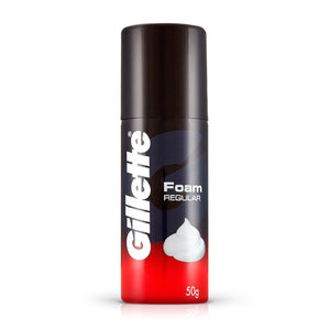 GILLETTE REGULAR SHAVING FOAM 50G - SuperMarcheStore