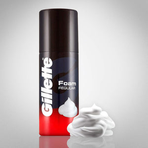 GILLETTE REGULAR SHAVING FOAM 50G - SuperMarcheStore