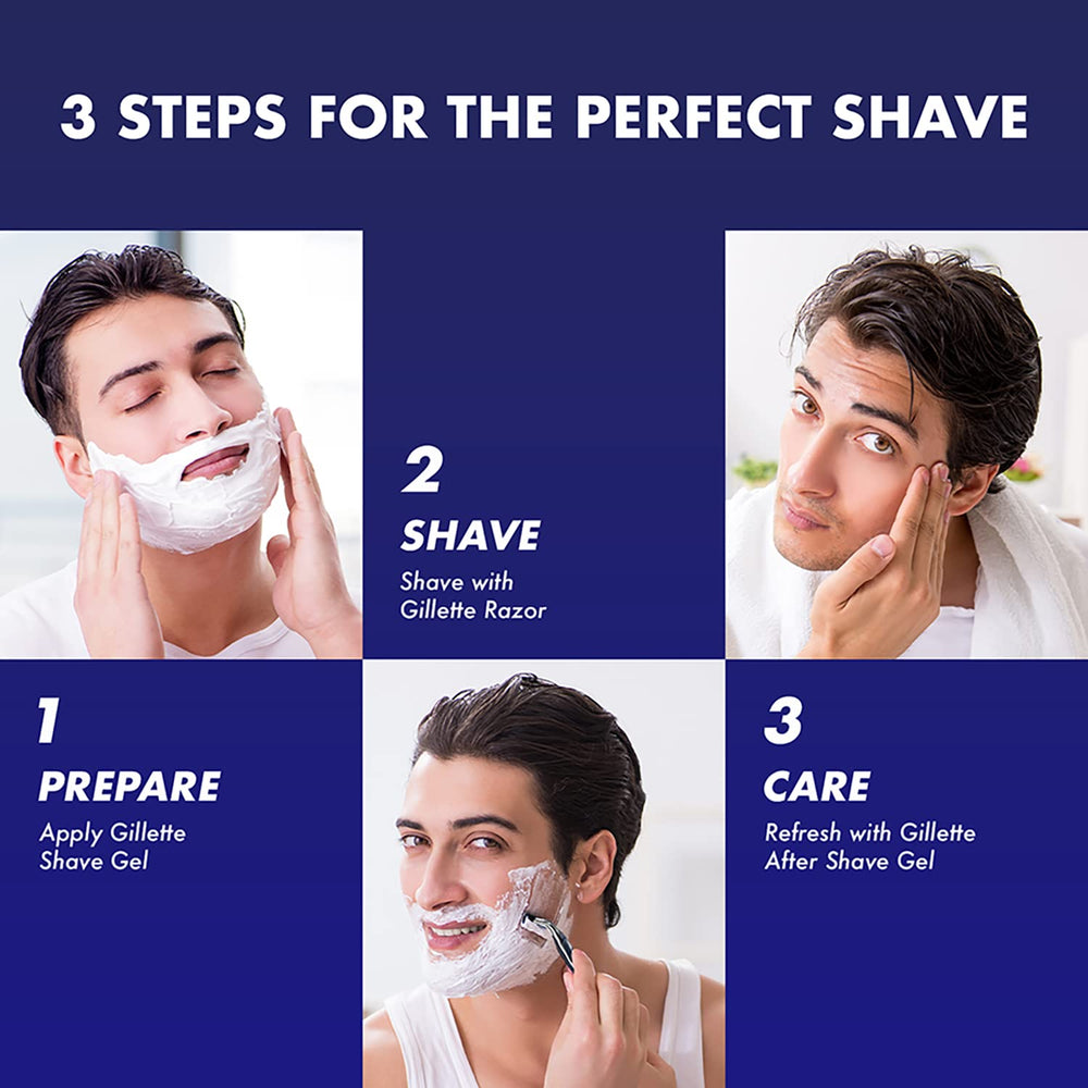 GILLETTE SHAVE GEL COMFORTABLE GLIDE 195 GM - SuperMarcheStore