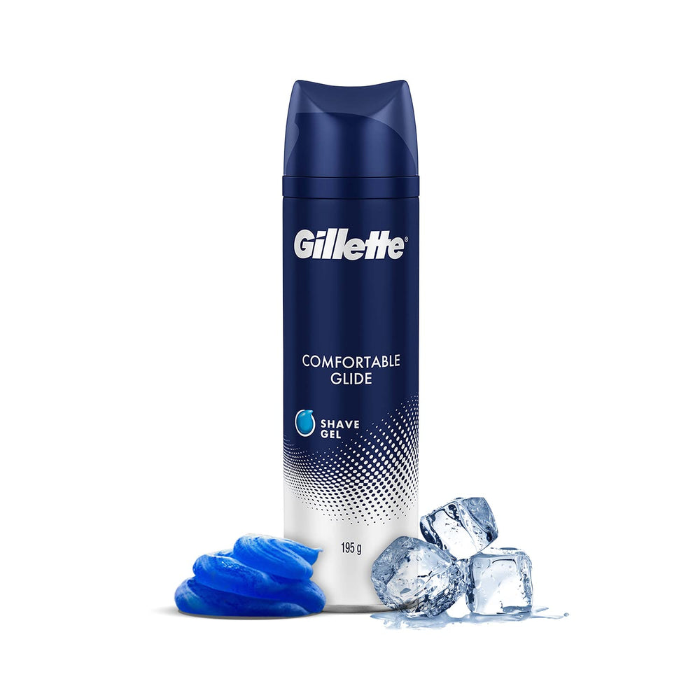 GILLETTE SHAVE GEL COMFORTABLE GLIDE 195 GM - SuperMarcheStore