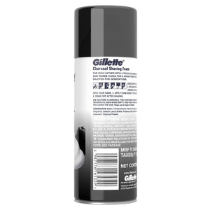 GILLETTE SHAVING FOAM CHARCOAL 196 GM - SuperMarcheStore