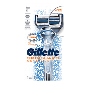 GILLETTE SKINGUARD SENSTIVE RAZORS 1N - SuperMarcheStore