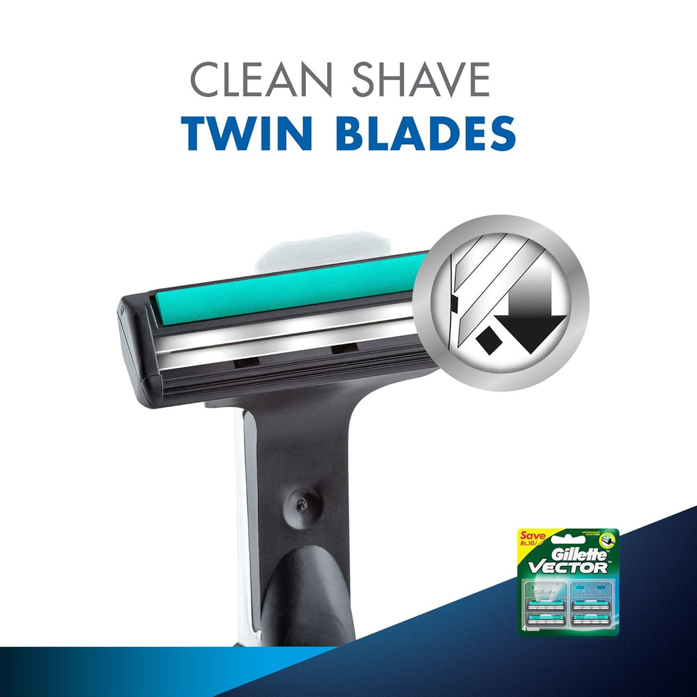 GILLETTE VECTOR PLUS CART 4S - SuperMarcheStore