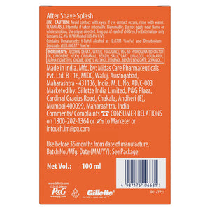 GILLLETTE PRO ICY COOL AFTER SHAVE SPLASH 100 ML - SuperMarcheStore