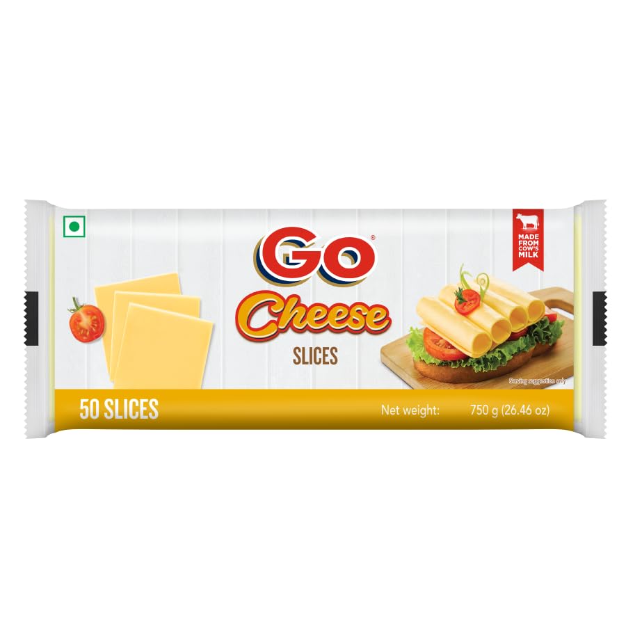 GO CHEESE SLICE PLAIN 750G - SuperMarcheStore