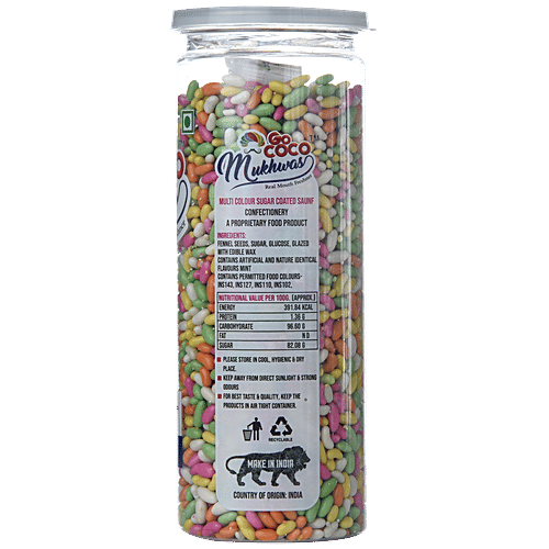 GO COCO MULTI COLOR SAUNF 250 GM - SuperMarcheStore