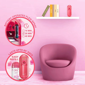 GODREJ AER MATIC PETAL CRUSH PINK SPRAY REFILL 225 ML - SuperMarcheStore