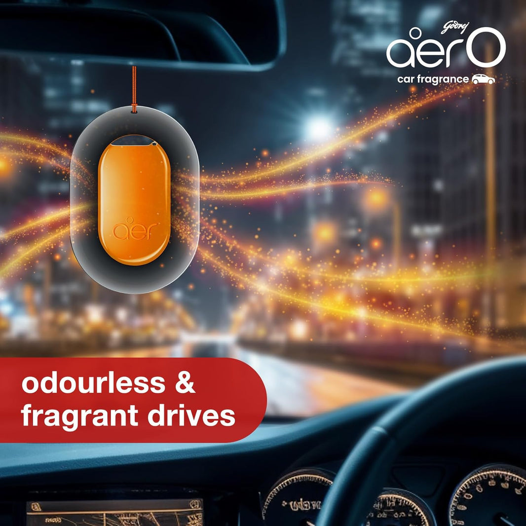GODREJ AERO MUSK AFTER SMOKE CAR FRAGRANCE - SuperMarcheStore