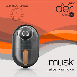 GODREJ AIR MUSK AFTER SMOKE CLICK GEL - SuperMarcheStore