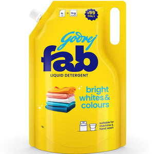 GODREJ FAB 1 LTR LIQUID DETERGENT - SuperMarcheStore