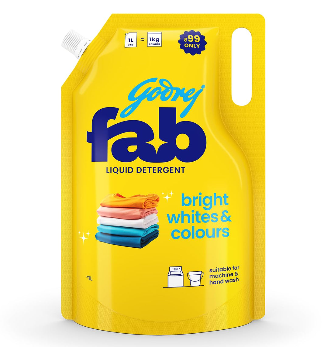 GODREJ FAB 1 LTR LIQUID DETERGENT - SuperMarcheStore