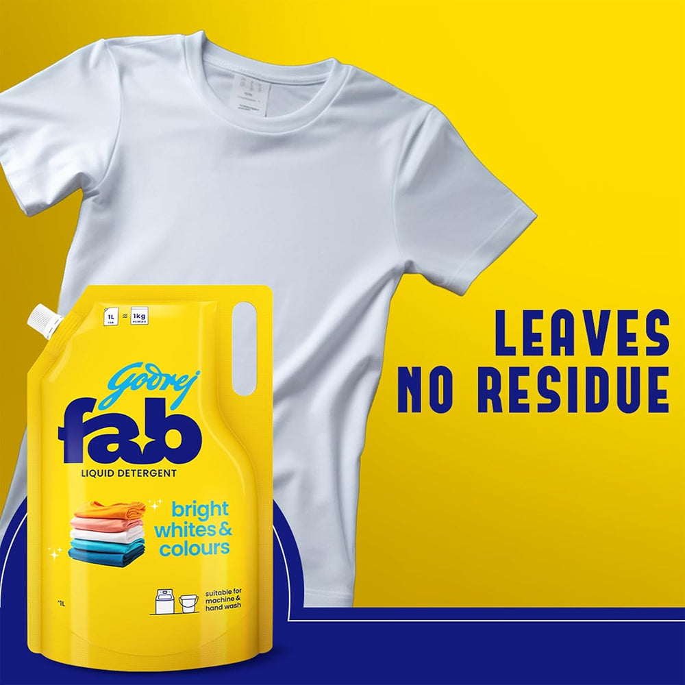 GODREJ FAB 1 LTR LIQUID DETERGENT - SuperMarcheStore