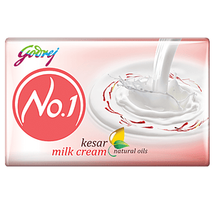 GODREJ NO 1 SOAP KESAR MILK CREAM B4G1(SET) - SuperMarcheStore