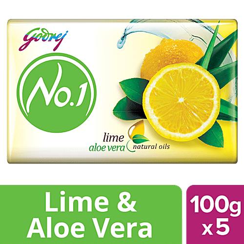 GODREJ NO 1 SOAP LIME ALOE VERA B4G1(SET) - SuperMarcheStore