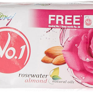 GODREJ NO 1 SOAP ROSEWATER ALMOND B4G1(SET) - SuperMarcheStore