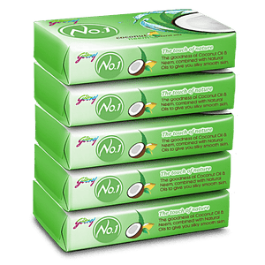 GODREJ NO.1 COCONUT NEEM SOAP B4G1 (SET) - SuperMarcheStore