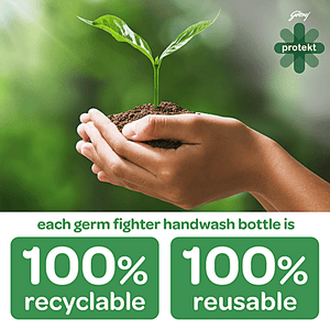 GODREJ PROTEKT GERM FIGHT HANDWASH LIME & EUCALYPTUS 725 ML - SuperMarcheStore