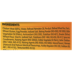 GODREJ YUMMIES CRISPY FRIED CHICKEN 425 - SuperMarcheStore