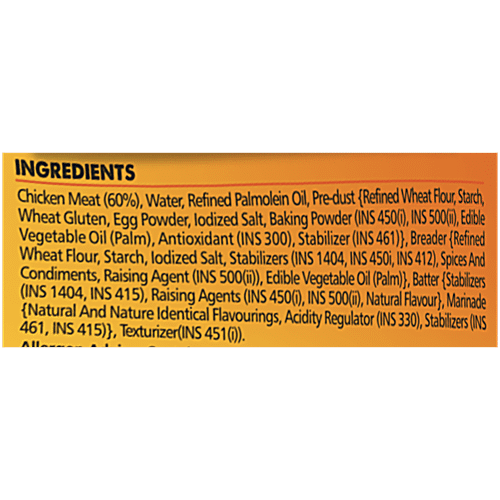 GODREJ YUMMIES CRISPY FRIED CHICKEN 425 - SuperMarcheStore