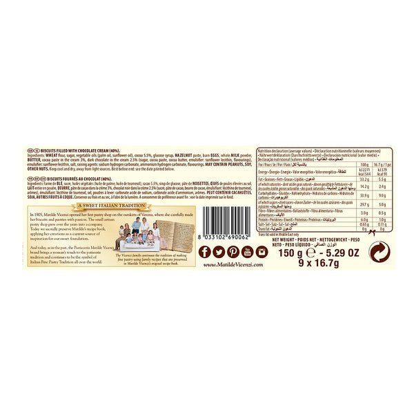 GRISBI VANILLA CREAM COOKIES 150G - SuperMarcheStore