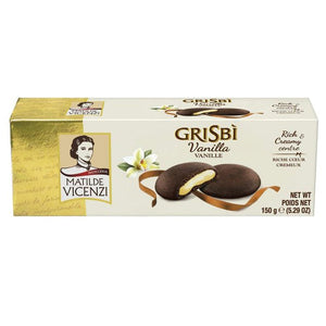 GRISBI VANILLA CREAM COOKIES 150G - SuperMarcheStore