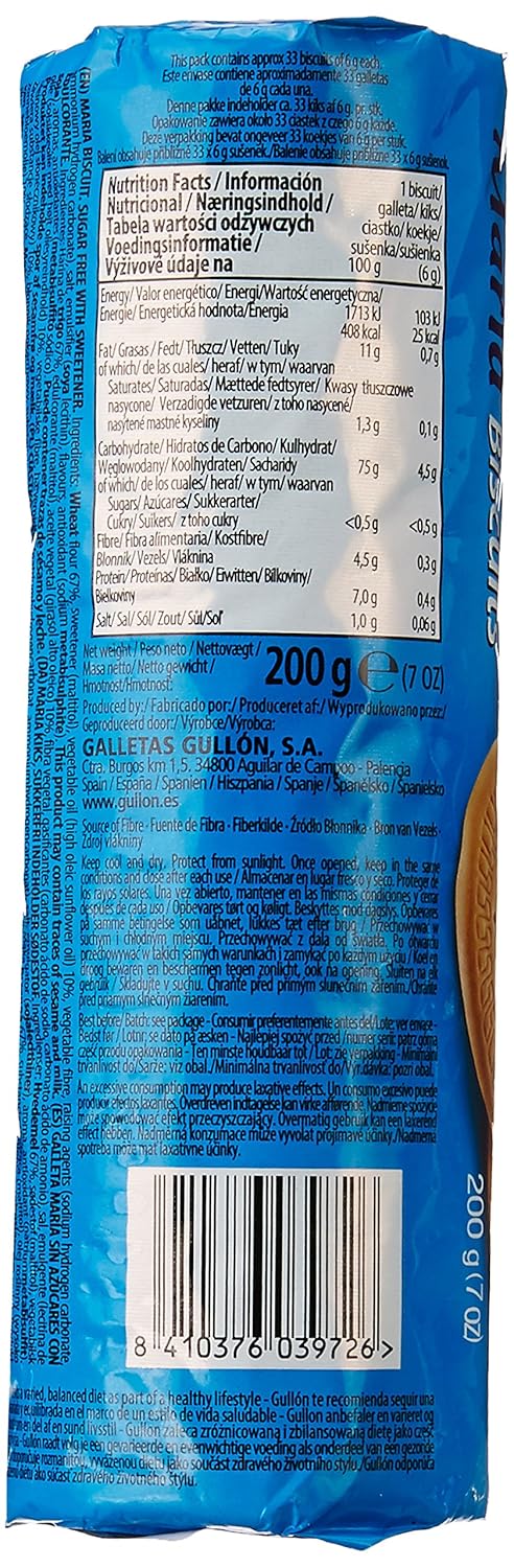GULLON MARIA BISCUITS 200G - SuperMarcheStore