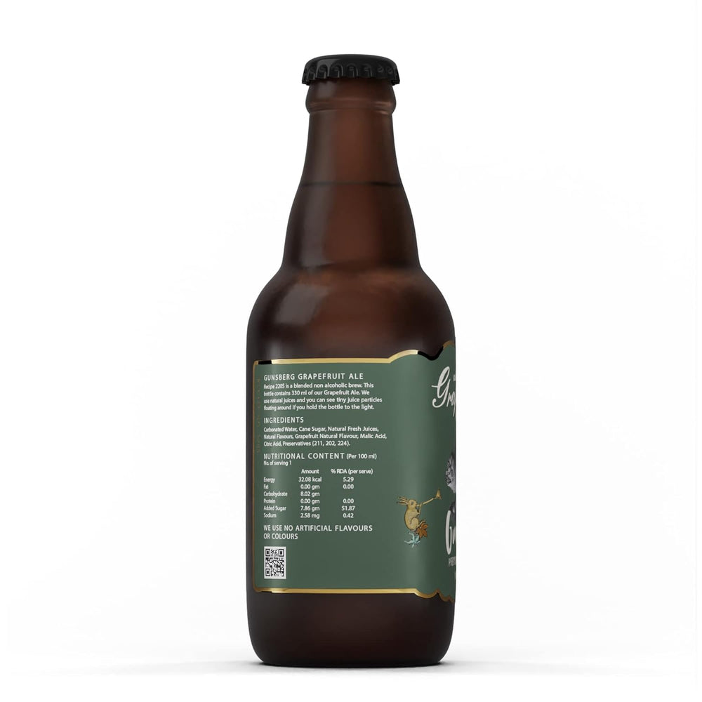 GUNSBERG GRAPEFRUIT 325 ML - SuperMarcheStore