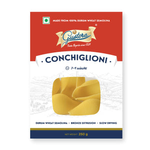 GUSTORA CONCHIGLIONI PASTA 250 GM - SuperMarcheStore