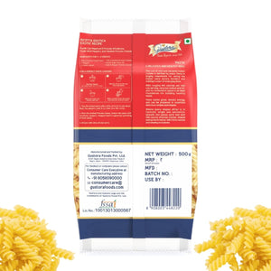 GUSTORA PASTA FUSILLI 500 GM - SuperMarcheStore