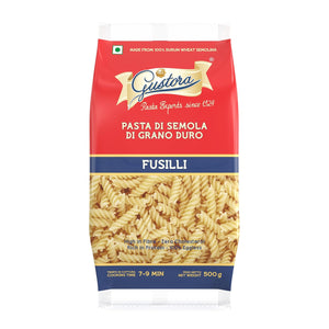 GUSTORA PASTA FUSILLI 500 GM - SuperMarcheStore