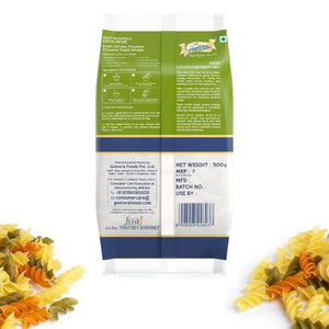 GUSTORA PASTA HEALTHY TRIO FUSILLI 500 GM - SuperMarcheStore