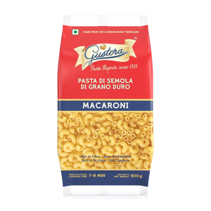 GUSTORA PASTA MACRONI 500 GM - SuperMarcheStore