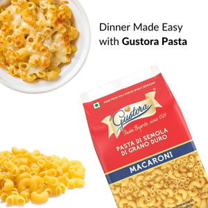 GUSTORA PASTA MACRONI 500 GM - SuperMarcheStore