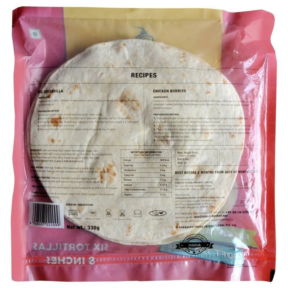 HABANERO AMBEINT TORTILLAS 330G - SuperMarcheStore