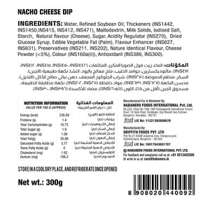 HABANERO NACHO'S CHEESE DIP SAUCE 300 ML - SuperMarcheStore