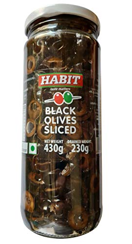 HABIT BLACK OLIVES SLICED 430 GM - SuperMarcheStore
